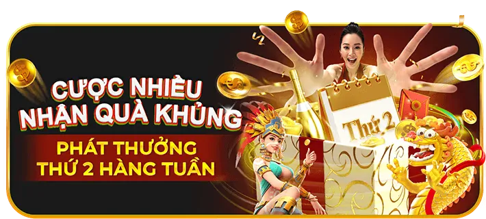 Thưởng nạp tiền hàng ngày/tuần ae666